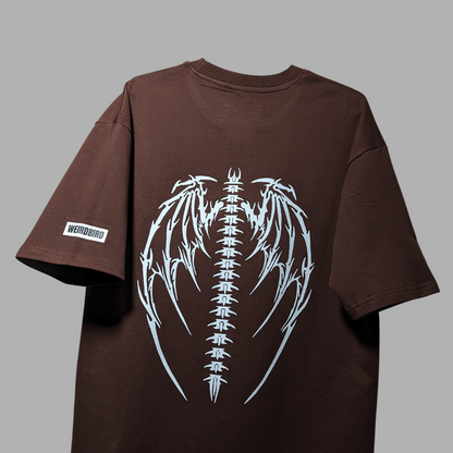 CROSS-BONEZ-WINGS Oversize-Tee