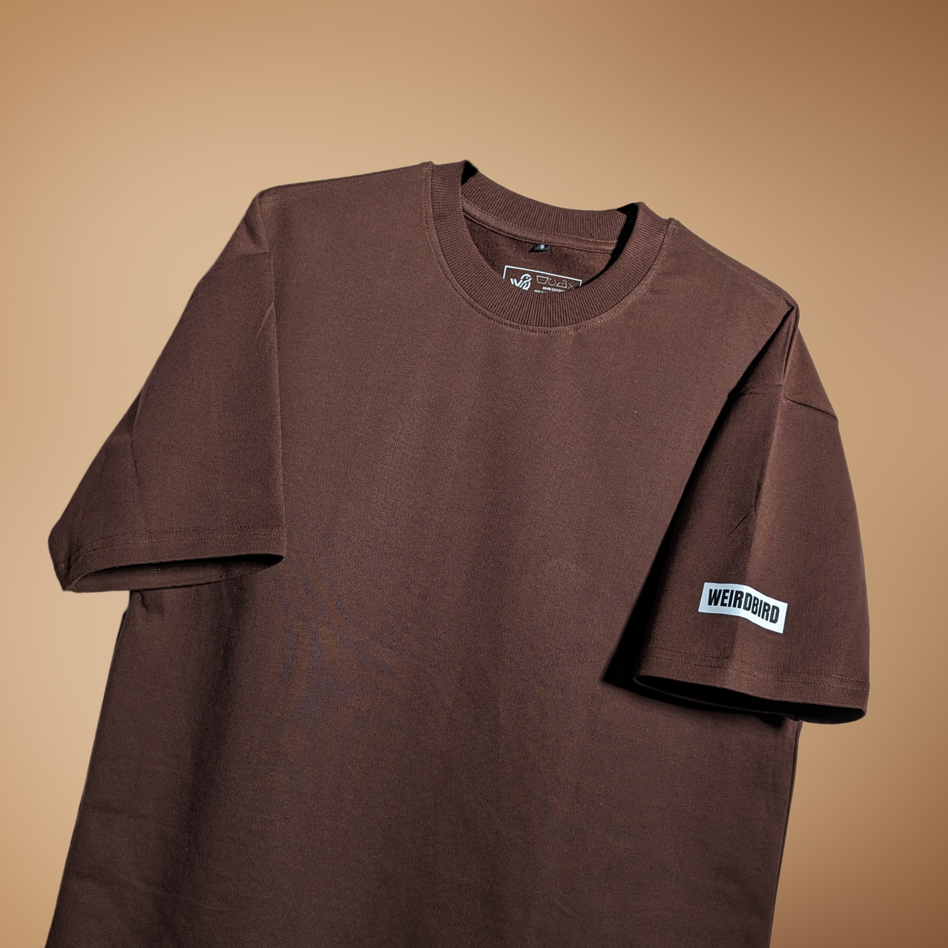 Super Soft Oversize T-Shirt in Coffee Color